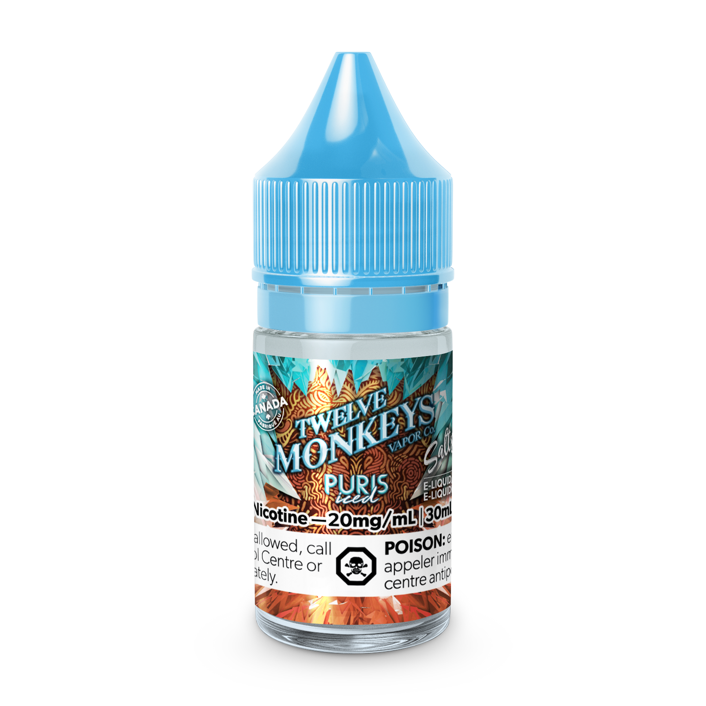 Twelve Monkeys Ice Age (Salt 30mL)