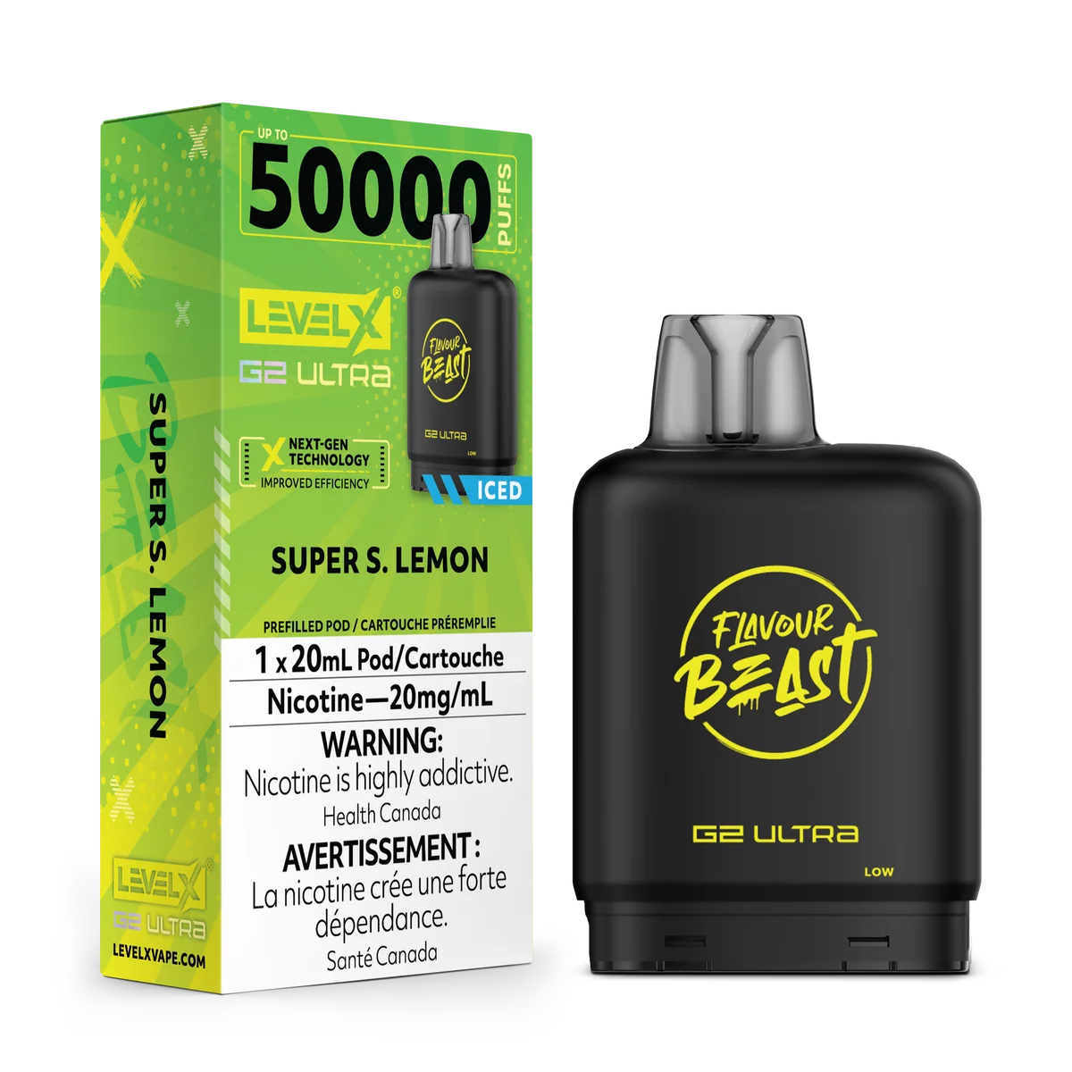 Level X Flavour Beast G2 Ultra 50K